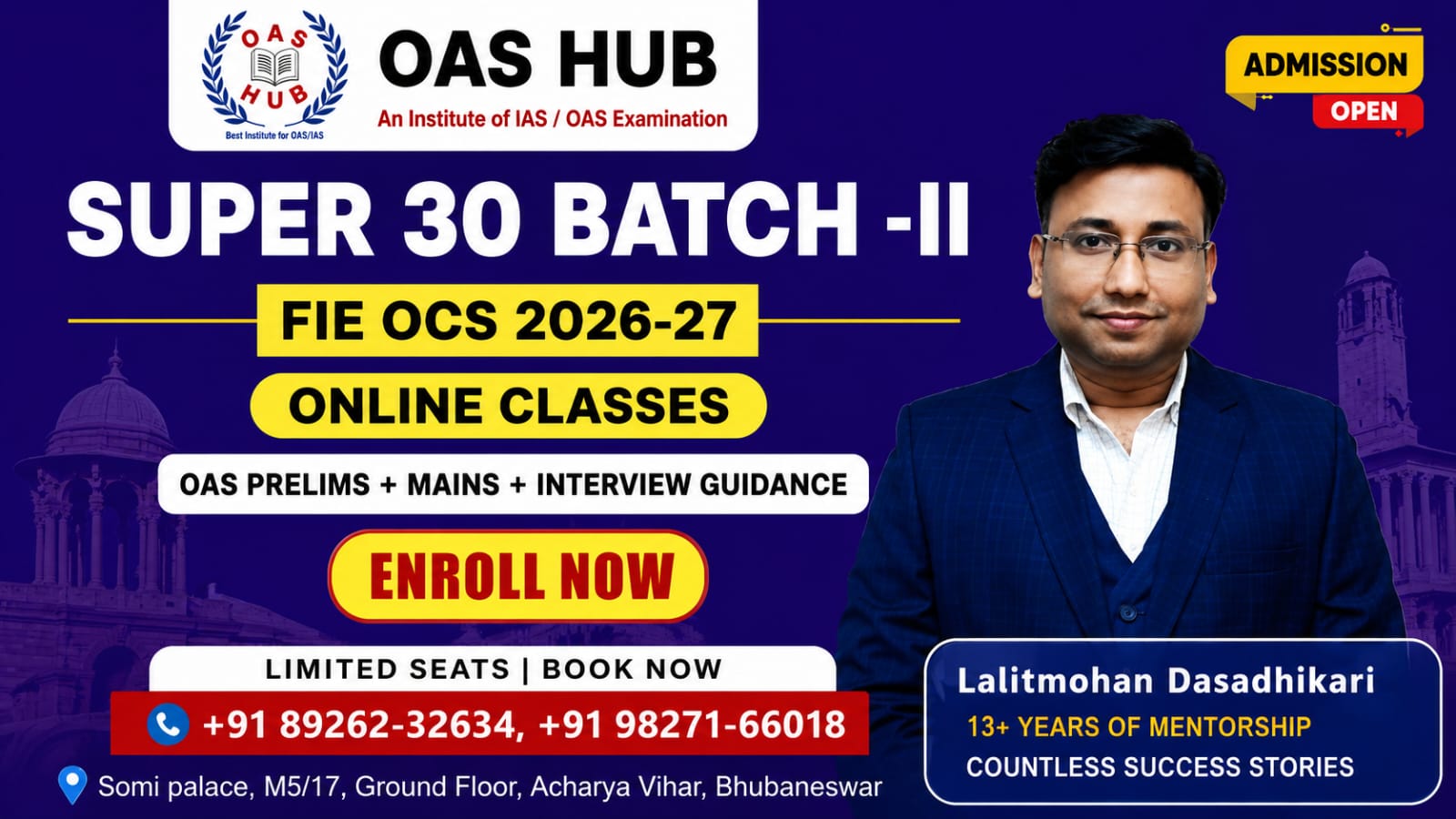 SUPER 30 GS FOUNDATION BATCH-II (EVENING) - 2025/26